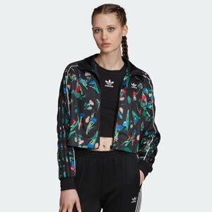 Adidas Originals Bellista  Allover Floral Print Track Jacket S
